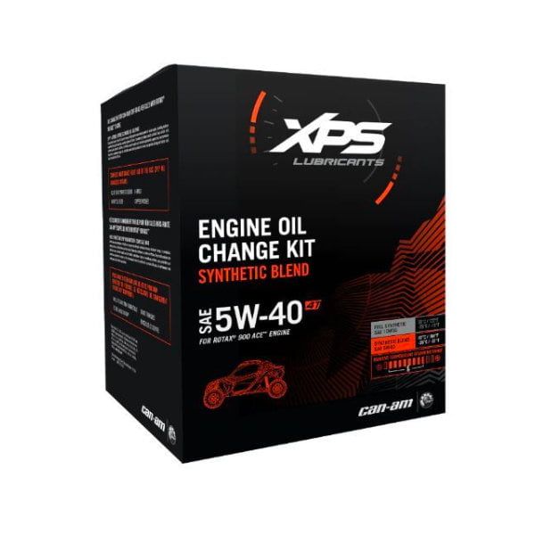 XPS CanAm Synthetic Oil Change Kit 5W40 for 500 cc or more Xtreme