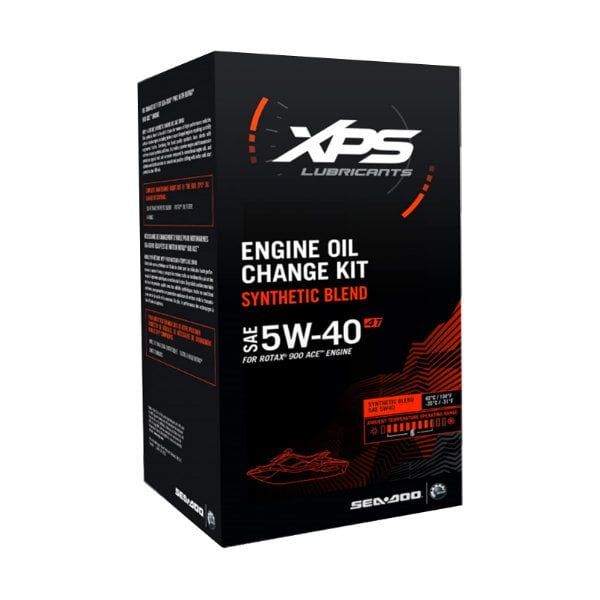 XPS SeaDoo Synthetic Blend Oil Change Kit 4T 5W40 for 900 cc or more
