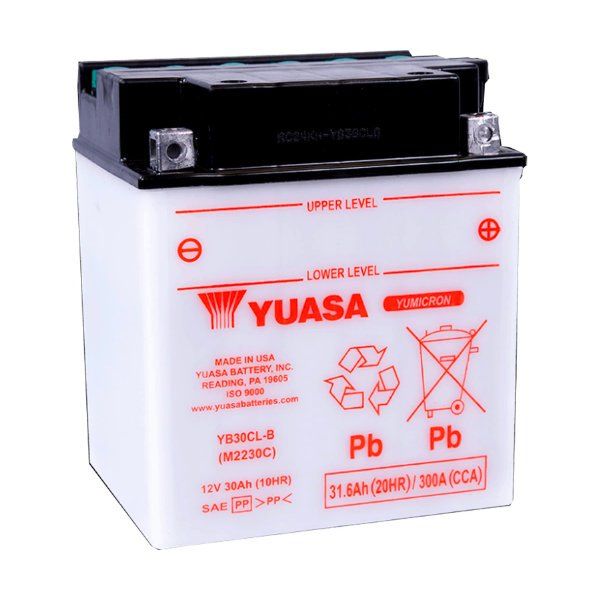 Xtreme Machines - YUASA Batteries 30 amps Dry