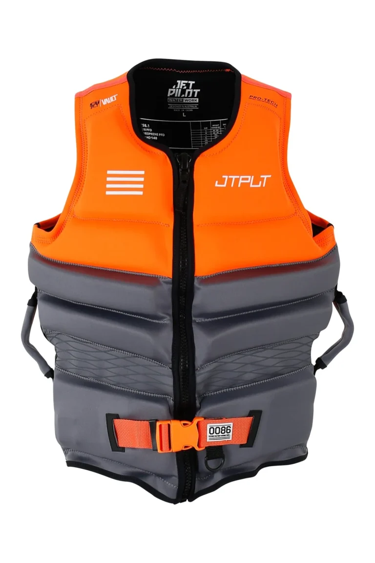 Jetpilot Vault Hyperflex Life Jacket - Charcoal/Orange