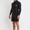 Xtreme Machines - JA24185 VENTURE LS MENS HOODED RASHIE BLACK 1