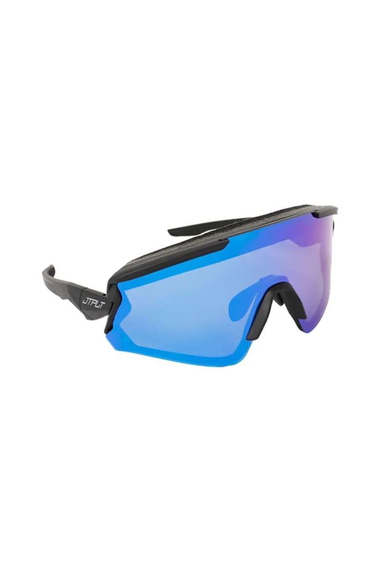 Jetpilot Shield 2 in 1 Interchangeable Sunnies & Goggles - Smoke/Blue Mirror