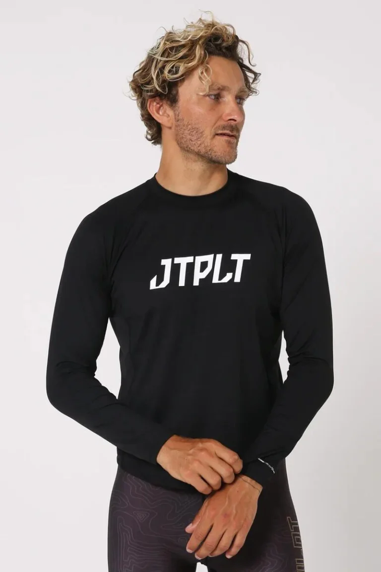Jetpilot RX Vault Mens LS Rashie - Black