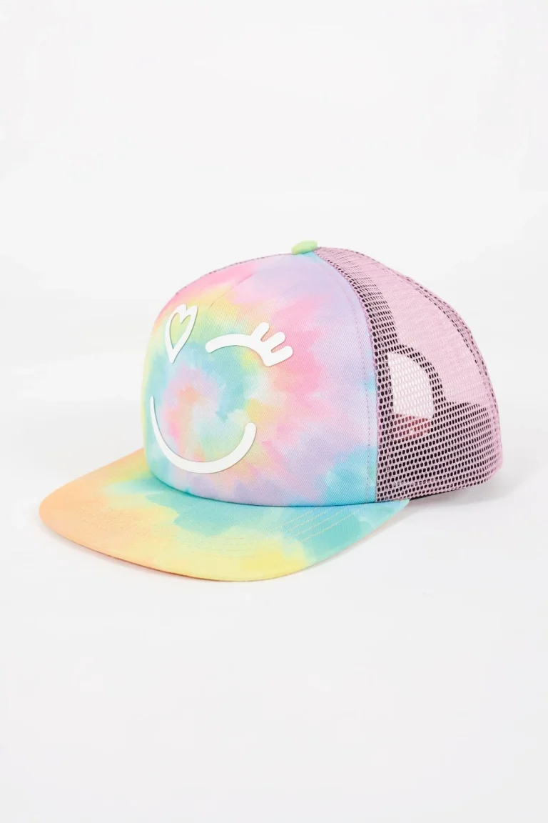 Jetpilot Tie Dye Kids Trucker Cap - Tie Dye