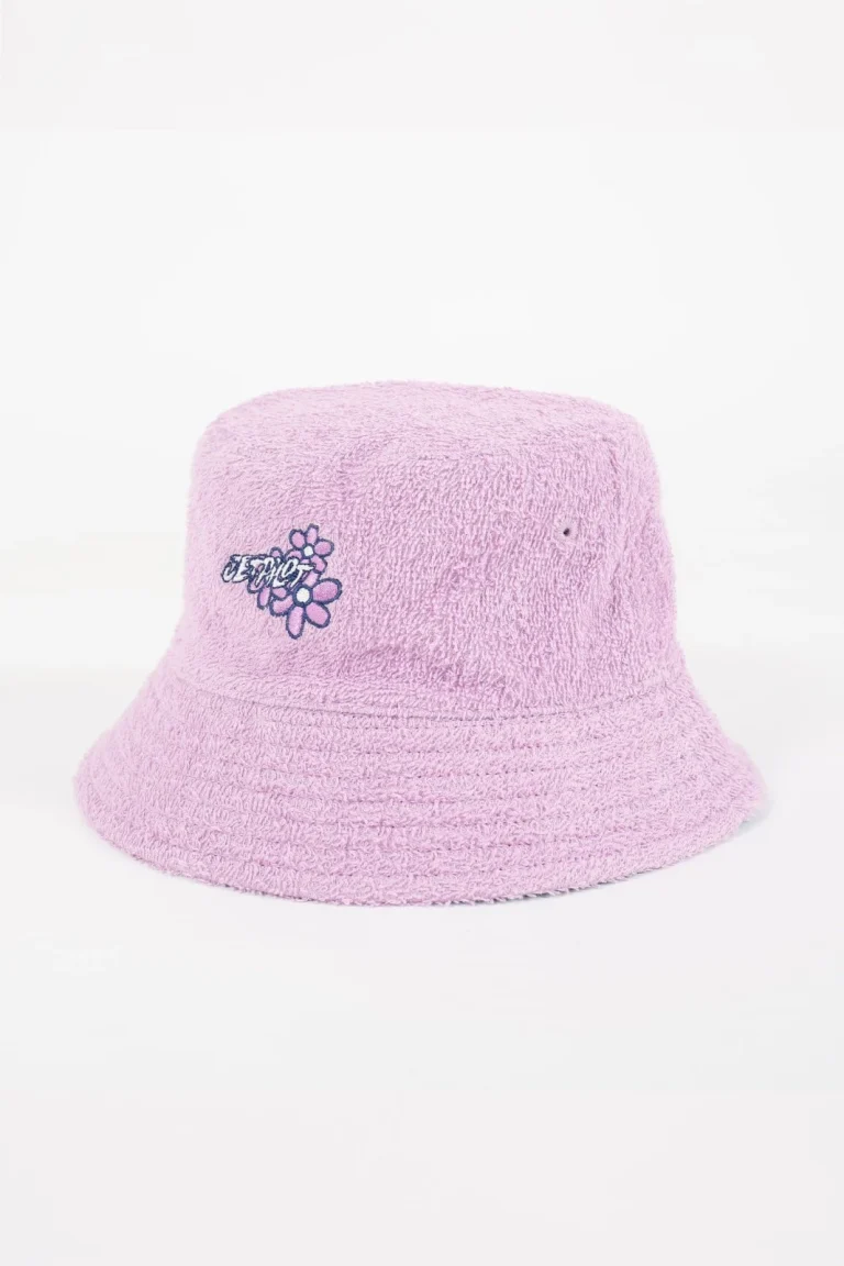 Jetpilot Kids Reversible Bucket - Teal/Purple