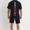 Xtreme Machines - S24607 JTPLT 86 SPINAL SS BLKRED TEE 03