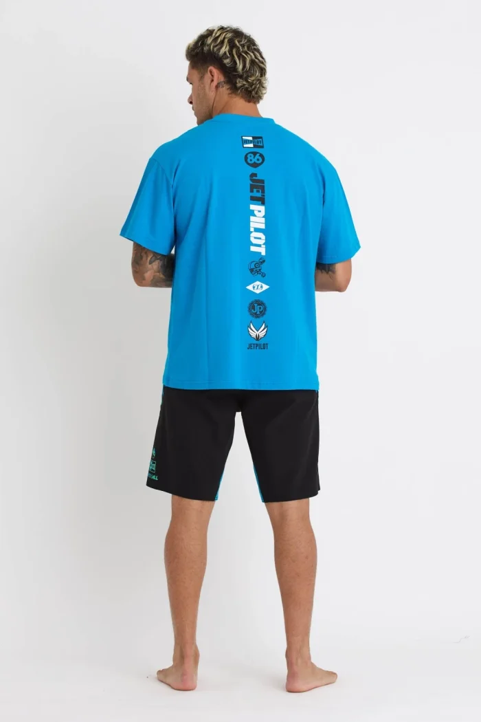 Xtreme Machines - S24607 JTPLT 86 SPINAL SS BLUE TEE 03